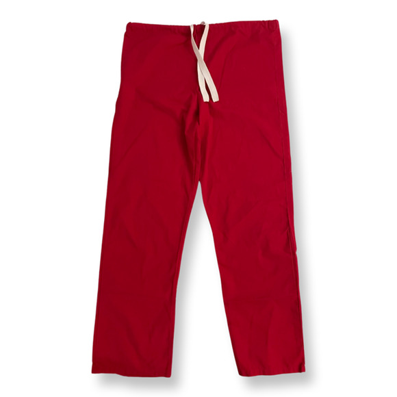 Scrubs and Beyond Red Scrub Pants Size X Small - Picture 1 of 3